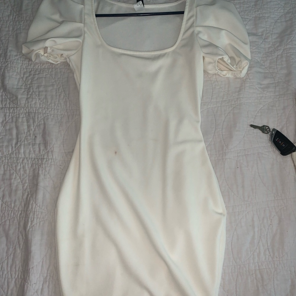 White Hoco Dress